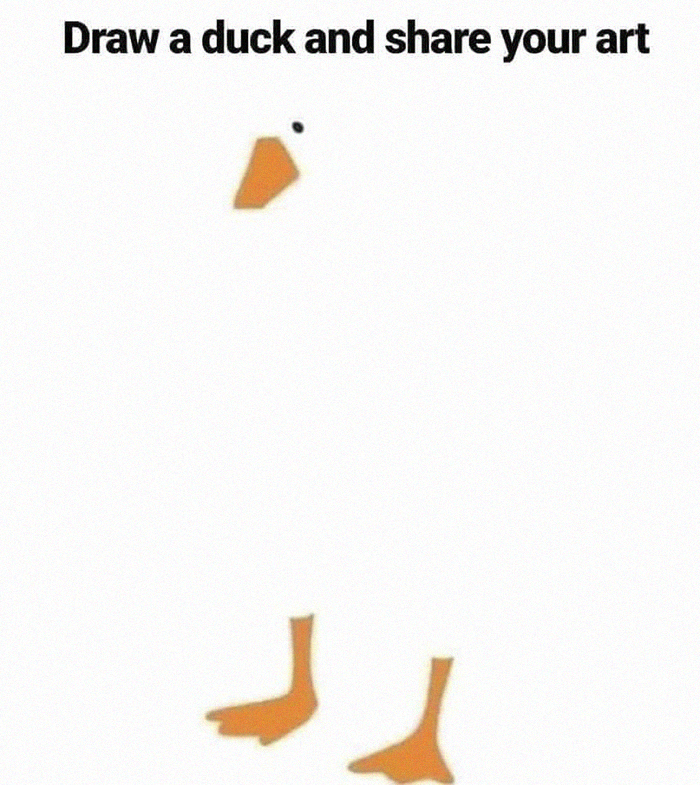 People Go Wild After Someone Asks Them To “Draw A Duck” Based On This Simple Template People Go Wild After Someone Asks Them To “Draw A Duck” Based On This Simple Template