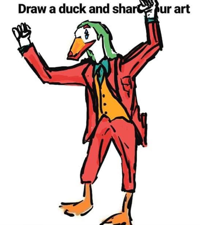 People Go Wild After Someone Asks Them To “Draw A Duck” Based On This Simple Template People Go Wild After Someone Asks Them To “Draw A Duck” Based On This Simple Template