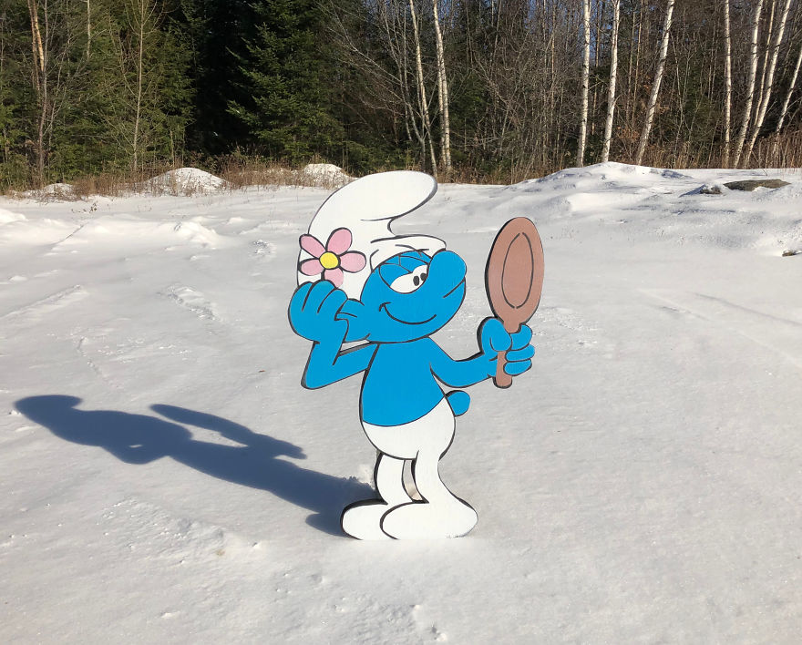 The Smurfs Come To Vermont The Smurfs Come To Vermont