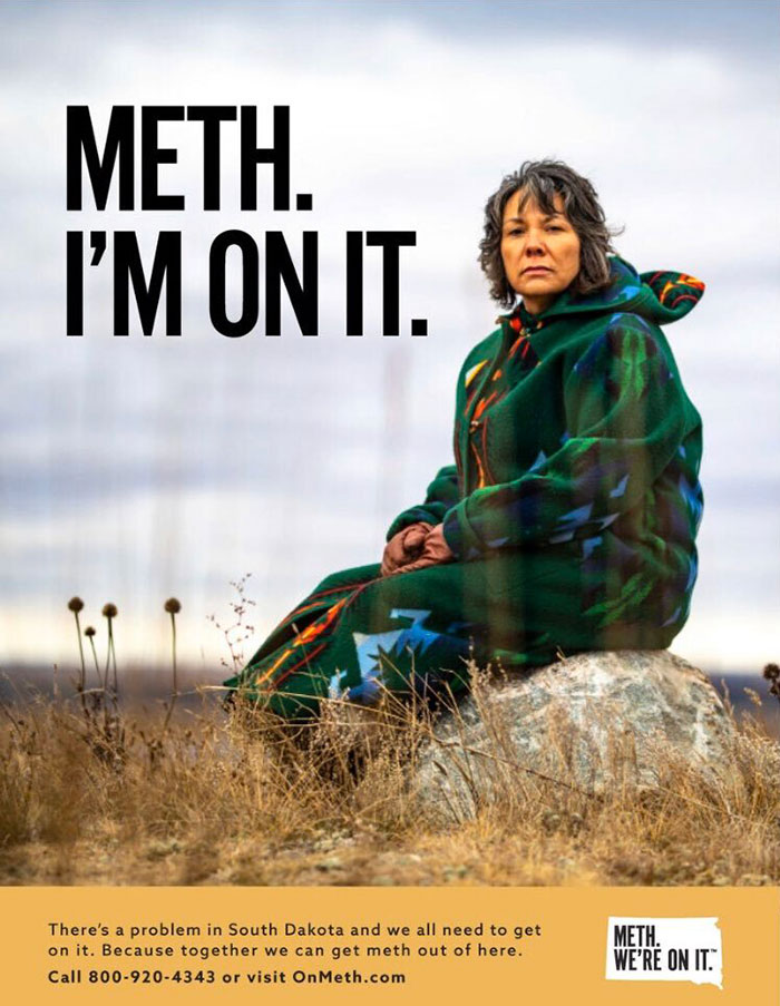 South Dakota Spends $450k On An Antidrug Campaign Which Says That Everyone In The State Is On Meth South Dakota Spends $450k On An Antidrug Campaign Which Says That Everyone In The State Is On Meth