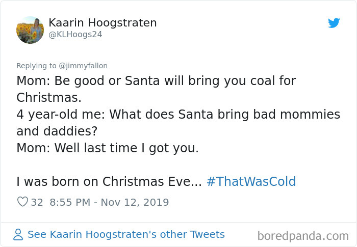 Jimmy Fallon Asks People To Share The “Cold” Insults They’ve Gotten And They Deliver (30 Tweets) Jimmy Fallon Asks People To Share The “Cold” Insults They’ve Gotten And They Deliver (30 Tweets)