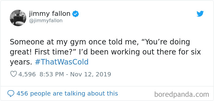 Jimmy Fallon Asks People To Share The “Cold” Insults They’ve Gotten And They Deliver (30 Tweets) Jimmy Fallon Asks People To Share The “Cold” Insults They’ve Gotten And They Deliver (30 Tweets)