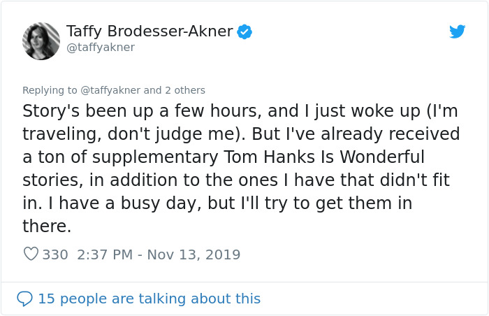 Tom Hanks Is The Nicest Guy In Hollywood And People Are Sharing The Reasons Why Tom Hanks Is The Nicest Guy In Hollywood And People Are Sharing The Reasons Why