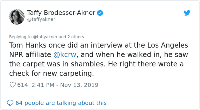 Tom Hanks Is The Nicest Guy In Hollywood And People Are Sharing The Reasons Why Tom Hanks Is The Nicest Guy In Hollywood And People Are Sharing The Reasons Why