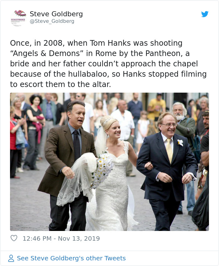 Tom Hanks Is The Nicest Guy In Hollywood And People Are Sharing The Reasons Why Tom Hanks Is The Nicest Guy In Hollywood And People Are Sharing The Reasons Why