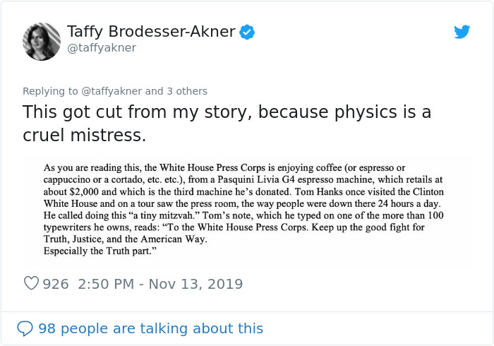 Tom Hanks Is The Nicest Guy In Hollywood And People Are Sharing The Reasons Why Tom Hanks Is The Nicest Guy In Hollywood And People Are Sharing The Reasons Why