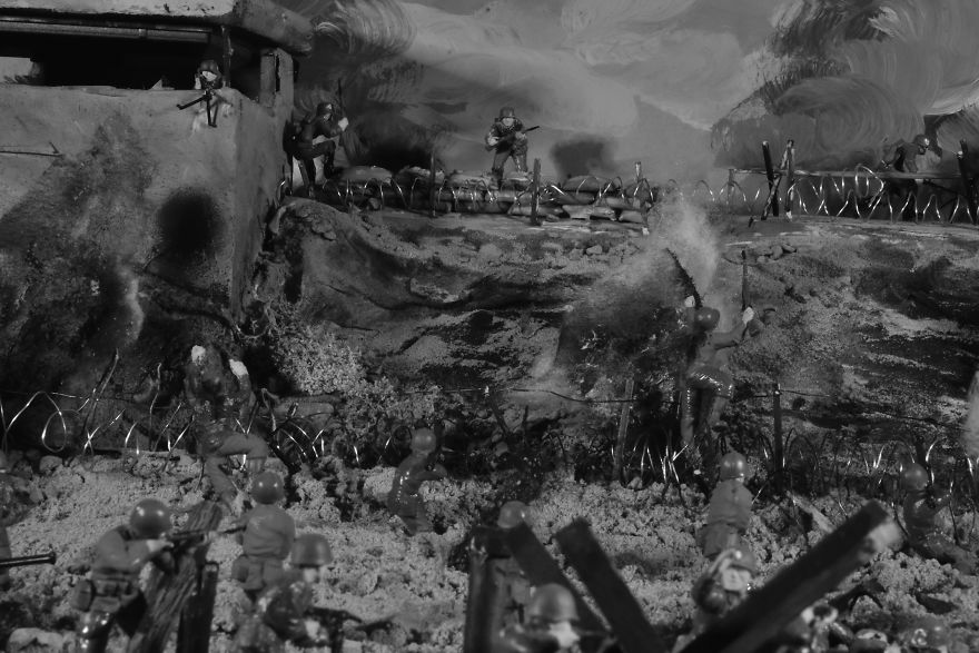 I Photographed Miniature Models For The  75th D-Day Anniversary