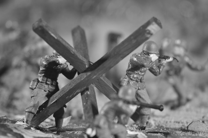 I Photographed Miniature Models For The  75th D-Day Anniversary