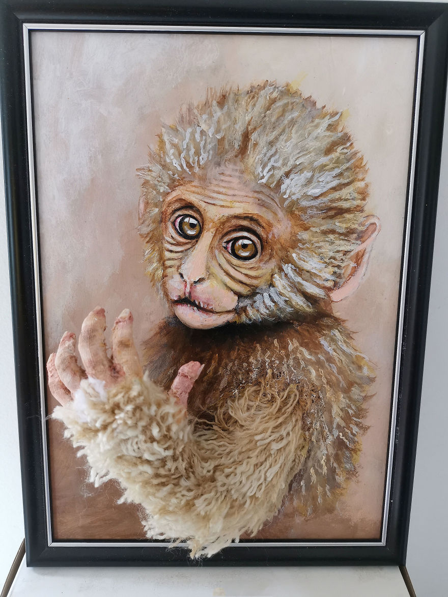 My 7 3D Animal Paintings On Canvas My 7 3D Animal Paintings On Canvas