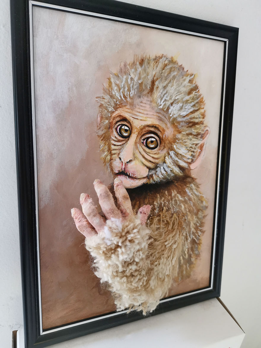 My 7 3D Animal Paintings On Canvas My 7 3D Animal Paintings On Canvas