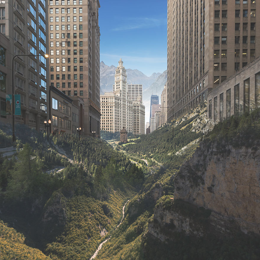 I Combined Modern Cities And Nature To Create These Surreal Dreamscapes (10 Pics) I Combined Modern Cities And Nature To Create These Surreal Dreamscapes (10 Pics)