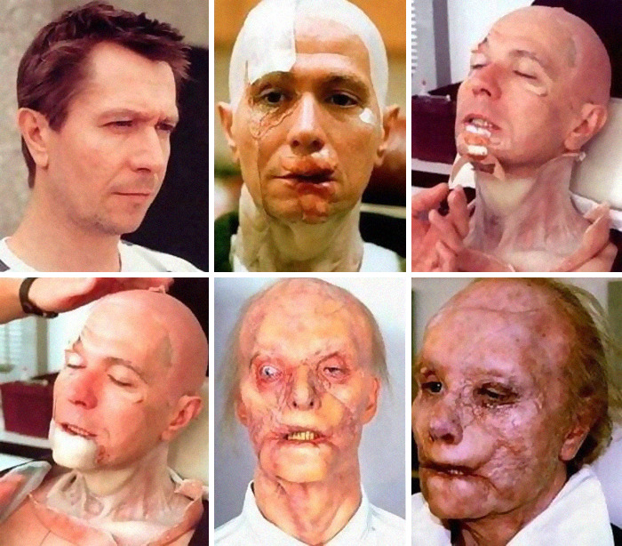 30 Before And After Shots That Show How Much Effort Is Put Into Hollywood SFX Makeup 30 Before And After Shots That Show How Much Effort Is Put Into Hollywood SFX Makeup