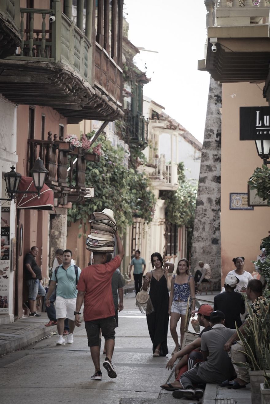 Street Vendors Of Cartagena, Colombia