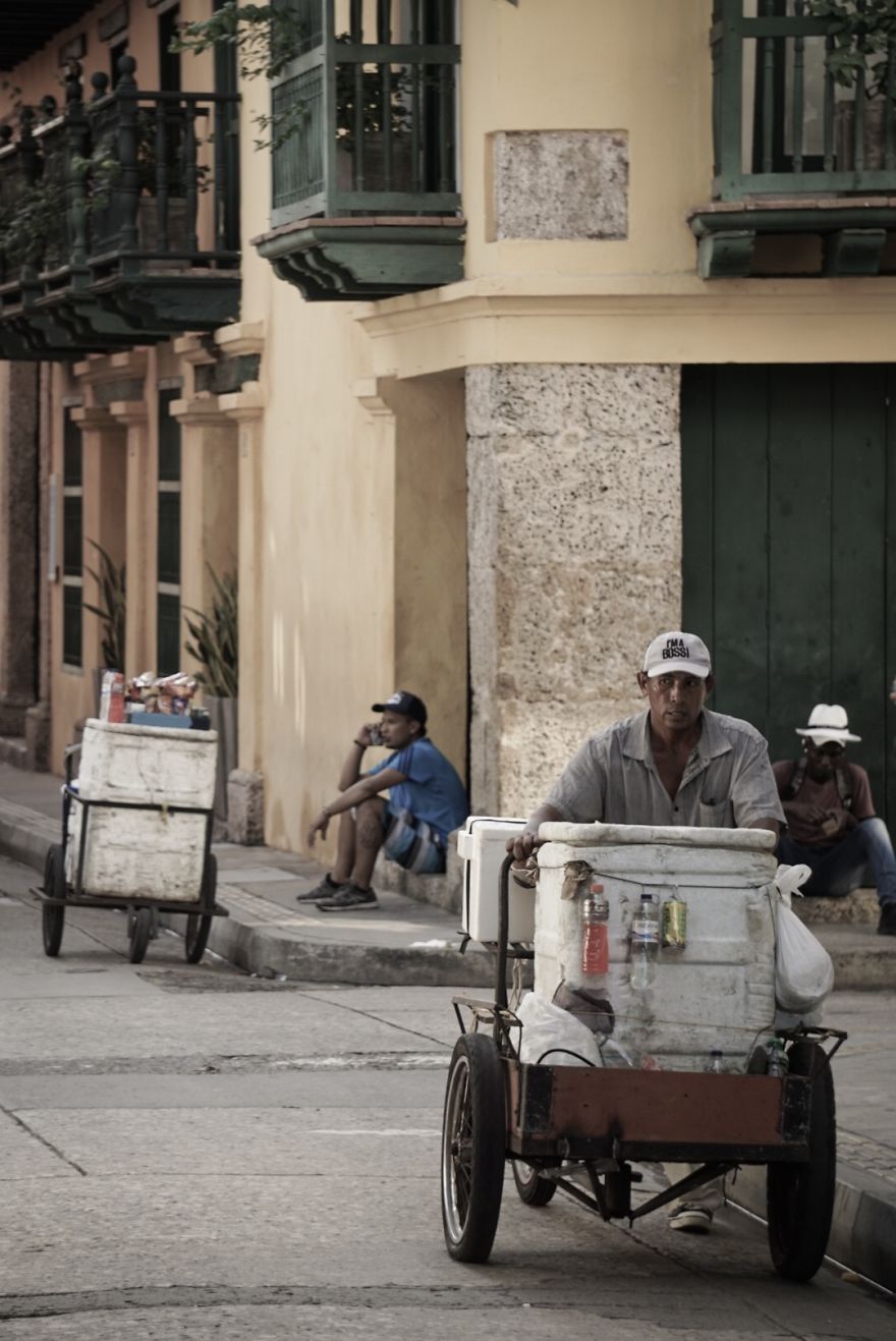 Street Vendors Of Cartagena, Colombia