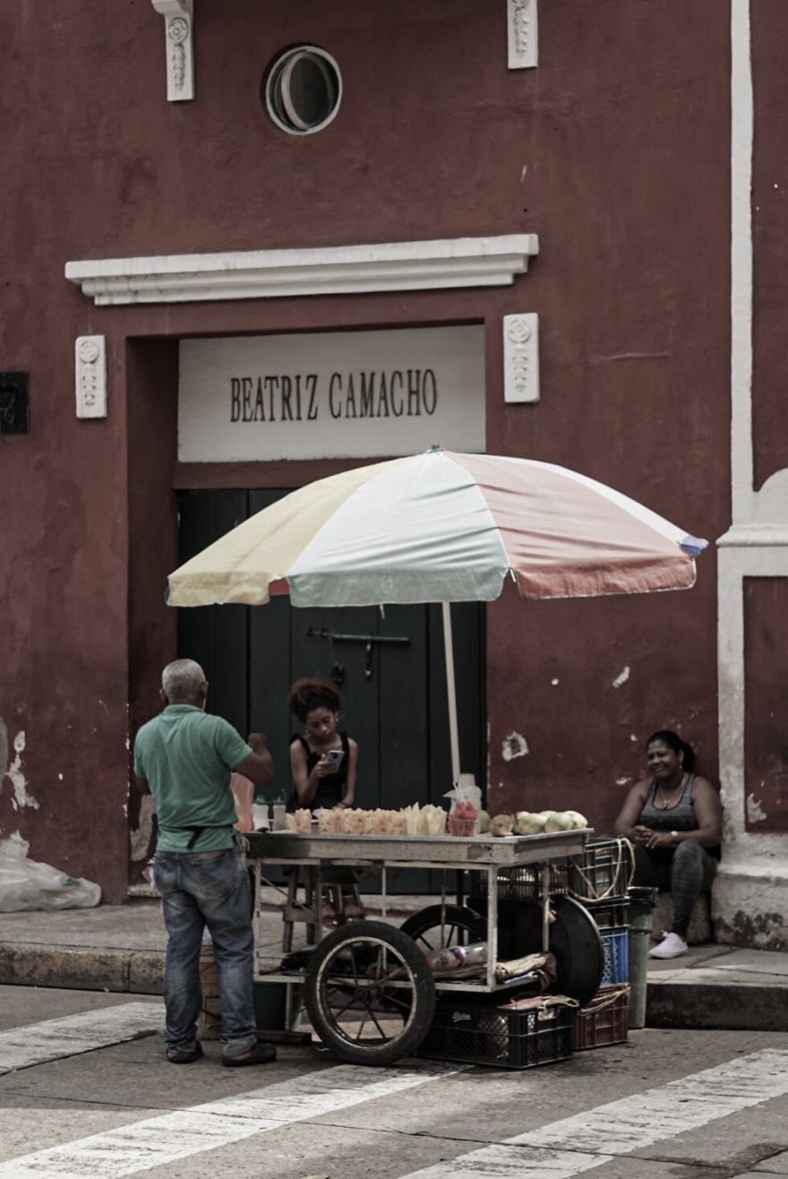 Street Vendors Of Cartagena, Colombia