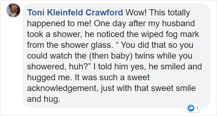 Dad’s Shower Door Pics Goes Viral Along With Recognition Of His Stay-At-Home Wife’s Work Dad’s Shower Door Pics Goes Viral Along With Recognition Of His Stay-At-Home Wife’s Work