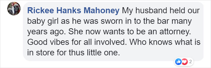 This Awesome Judge Held The Baby Of A Law Student As She Was Sworn Into The State Bar This Awesome Judge Held The Baby Of A Law Student As She Was Sworn Into The State Bar