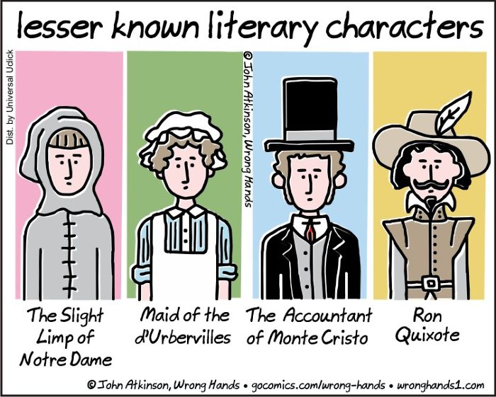 Artist Pokes Fun At Literature Classics In 30 Cartoons Artist Pokes Fun At Literature Classics In 30 Cartoons