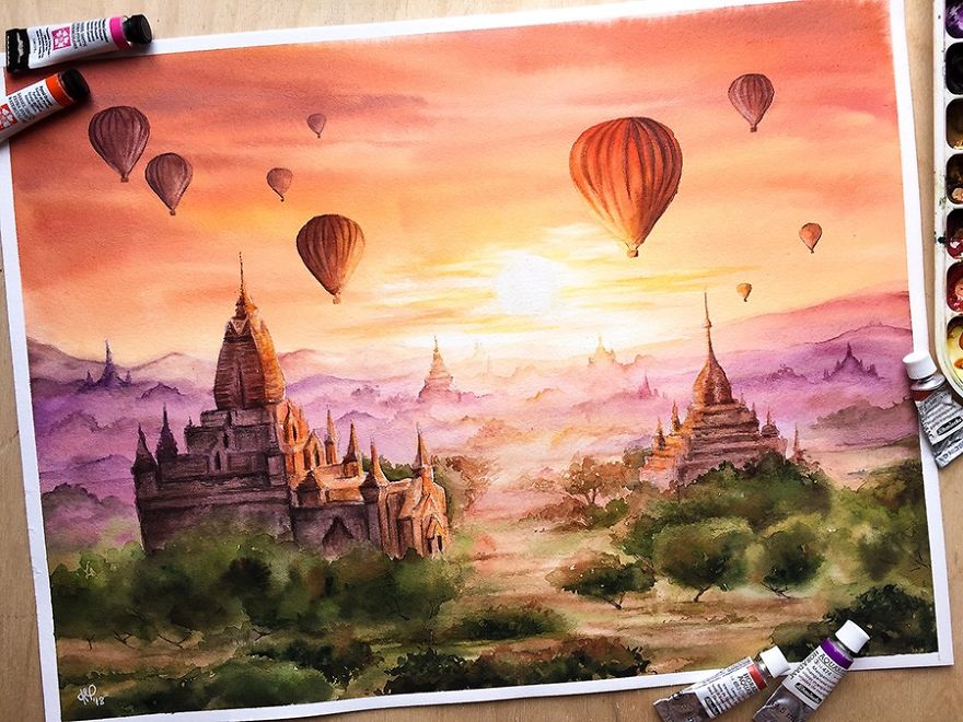 I’ve Combined Two Hobbies So Decorated Soap Became A Part Of Watercolor Painting I’ve Combined Two Hobbies So Decorated Soap Became A Part Of Watercolor Painting