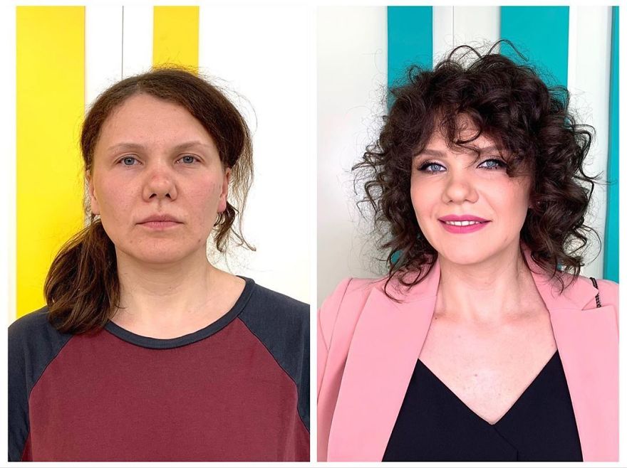 30 Before And After Pics Of People Styled By Alexandr Rogov 30 Before And After Pics Of People Styled By Alexandr Rogov