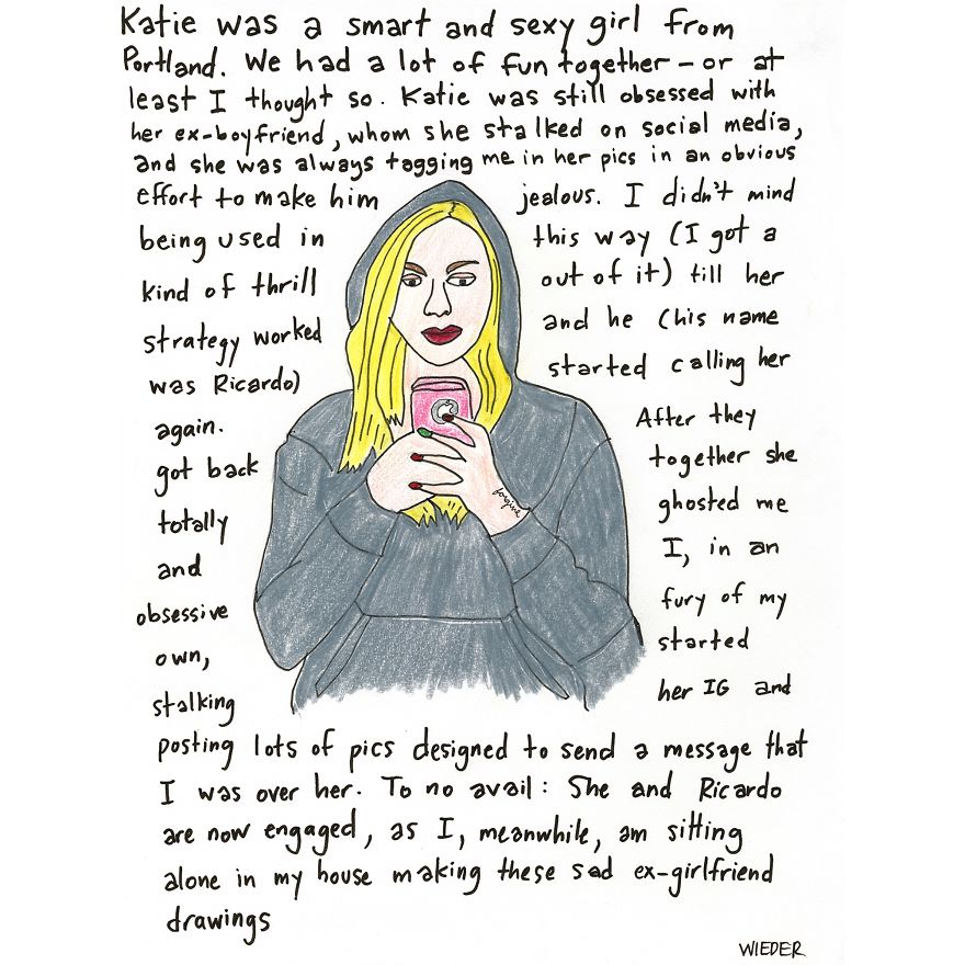 I Drew 16 Portraits Of My Ex-Girlfriends I Drew 16 Portraits Of My Ex-Girlfriends