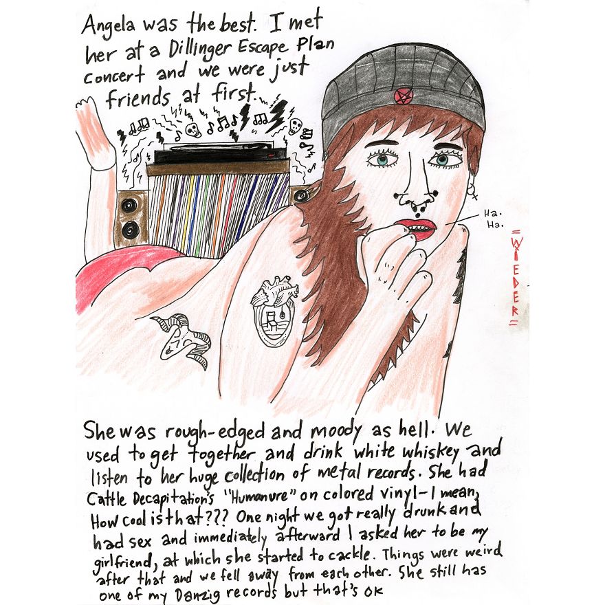 I Drew 16 Portraits Of My Ex-Girlfriends I Drew 16 Portraits Of My Ex-Girlfriends