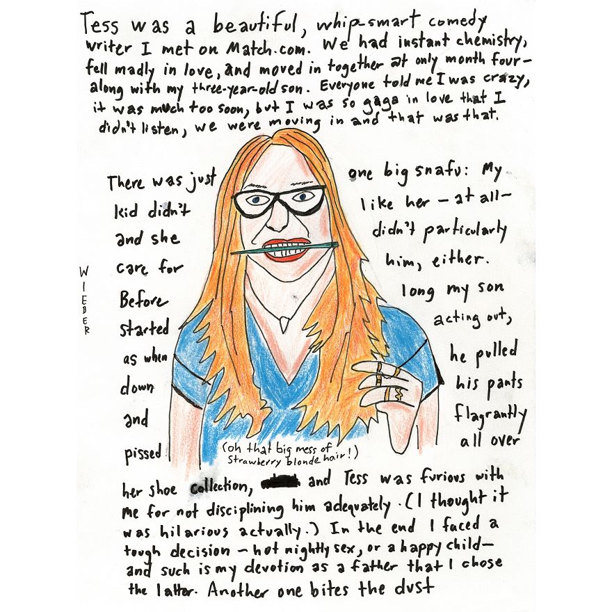 I Drew 16 Portraits Of My Ex-Girlfriends I Drew 16 Portraits Of My Ex-Girlfriends