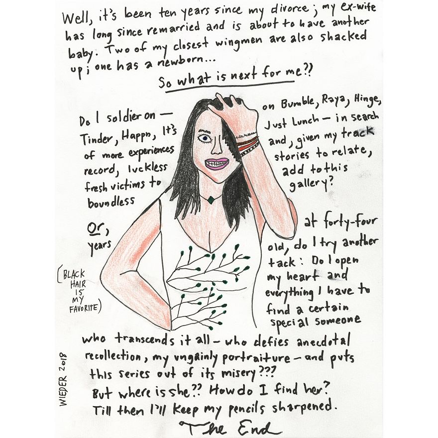 I Drew 16 Portraits Of My Ex-Girlfriends I Drew 16 Portraits Of My Ex-Girlfriends