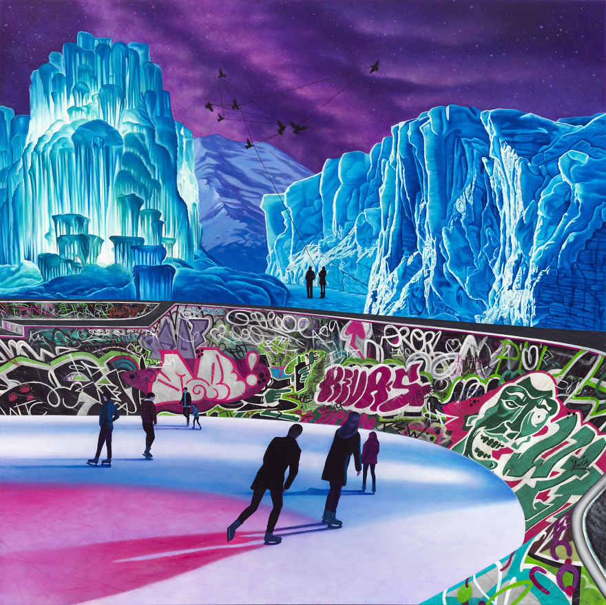 Despite The Fantasy, An Exhibition Of New Fantastical Paintings By Nicole Gordon, On View At Corey Helford Gallery Despite The Fantasy, An Exhibition Of New Fantastical Paintings By Nicole Gordon, On View At Corey Helford Gallery