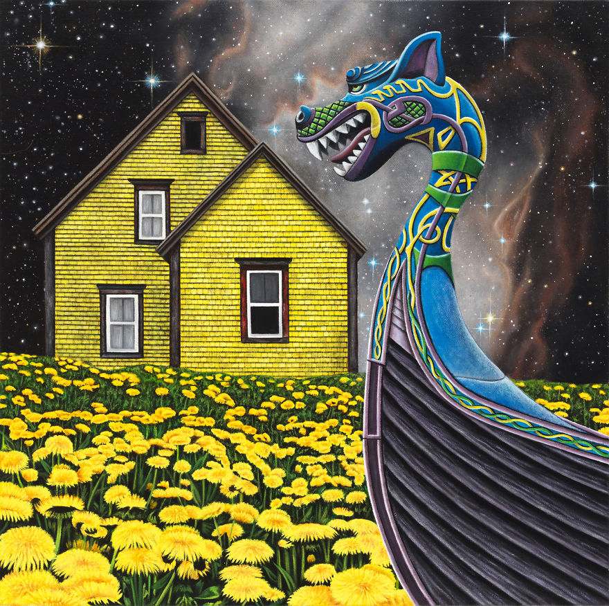 Despite The Fantasy, An Exhibition Of New Fantastical Paintings By Nicole Gordon, On View At Corey Helford Gallery Despite The Fantasy, An Exhibition Of New Fantastical Paintings By Nicole Gordon, On View At Corey Helford Gallery