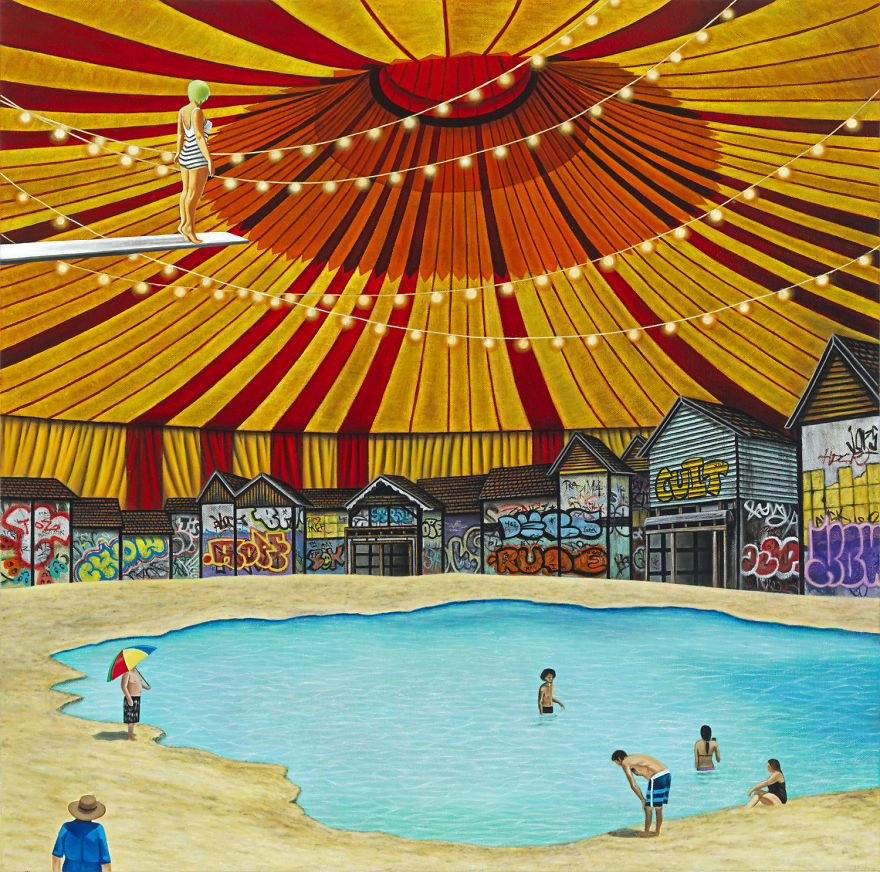 Despite The Fantasy, An Exhibition Of New Fantastical Paintings By Nicole Gordon, On View At Corey Helford Gallery Despite The Fantasy, An Exhibition Of New Fantastical Paintings By Nicole Gordon, On View At Corey Helford Gallery