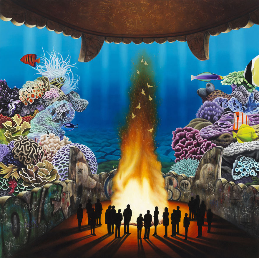 Despite The Fantasy, An Exhibition Of New Fantastical Paintings By Nicole Gordon, On View At Corey Helford Gallery Despite The Fantasy, An Exhibition Of New Fantastical Paintings By Nicole Gordon, On View At Corey Helford Gallery