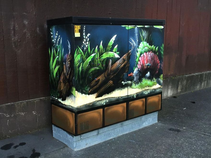New Zealand Artists Adorn Utility Boxes With Amazing Works Of Art (80 Pics) New Zealand Artists Adorn Utility Boxes With Amazing Works Of Art (80 Pics)
