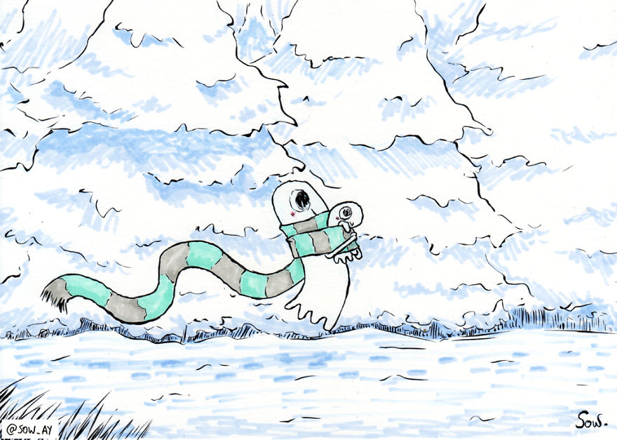 The Adventures Of A Little Ghost And His Cute Dog That I Drew For This Year’s Inktober The Adventures Of A Little Ghost And His Cute Dog That I Drew For This Year’s Inktober