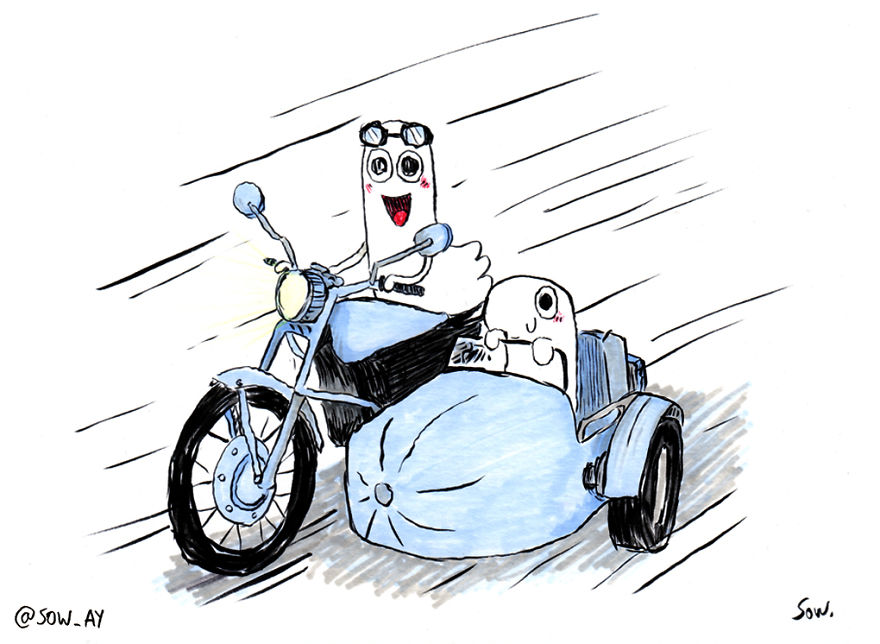 The Adventures Of A Little Ghost And His Cute Dog That I Drew For This Year’s Inktober The Adventures Of A Little Ghost And His Cute Dog That I Drew For This Year’s Inktober