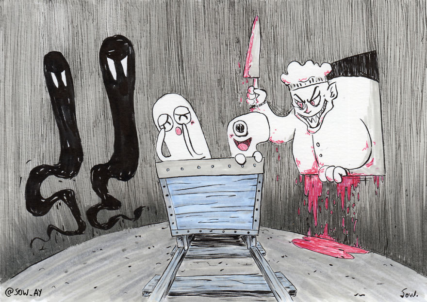 The Adventures Of A Little Ghost And His Cute Dog That I Drew For This Year’s Inktober The Adventures Of A Little Ghost And His Cute Dog That I Drew For This Year’s Inktober