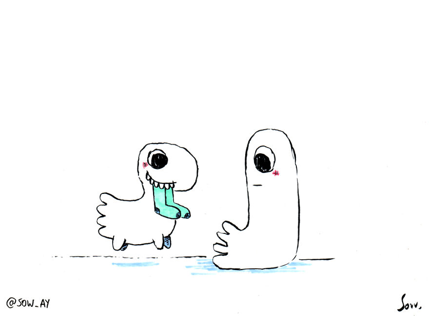 The Adventures Of A Little Ghost And His Cute Dog That I Drew For This Year’s Inktober The Adventures Of A Little Ghost And His Cute Dog That I Drew For This Year’s Inktober