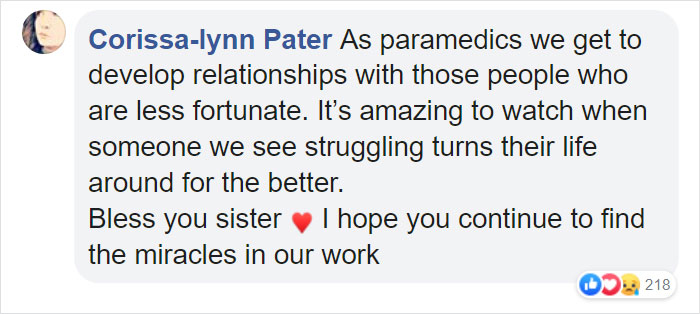 Paramedic Is Surprised By The Transformation Of A Drug Addict She Helped 14 Years Ago Paramedic Is Surprised By The Transformation Of A Drug Addict She Helped 14 Years Ago