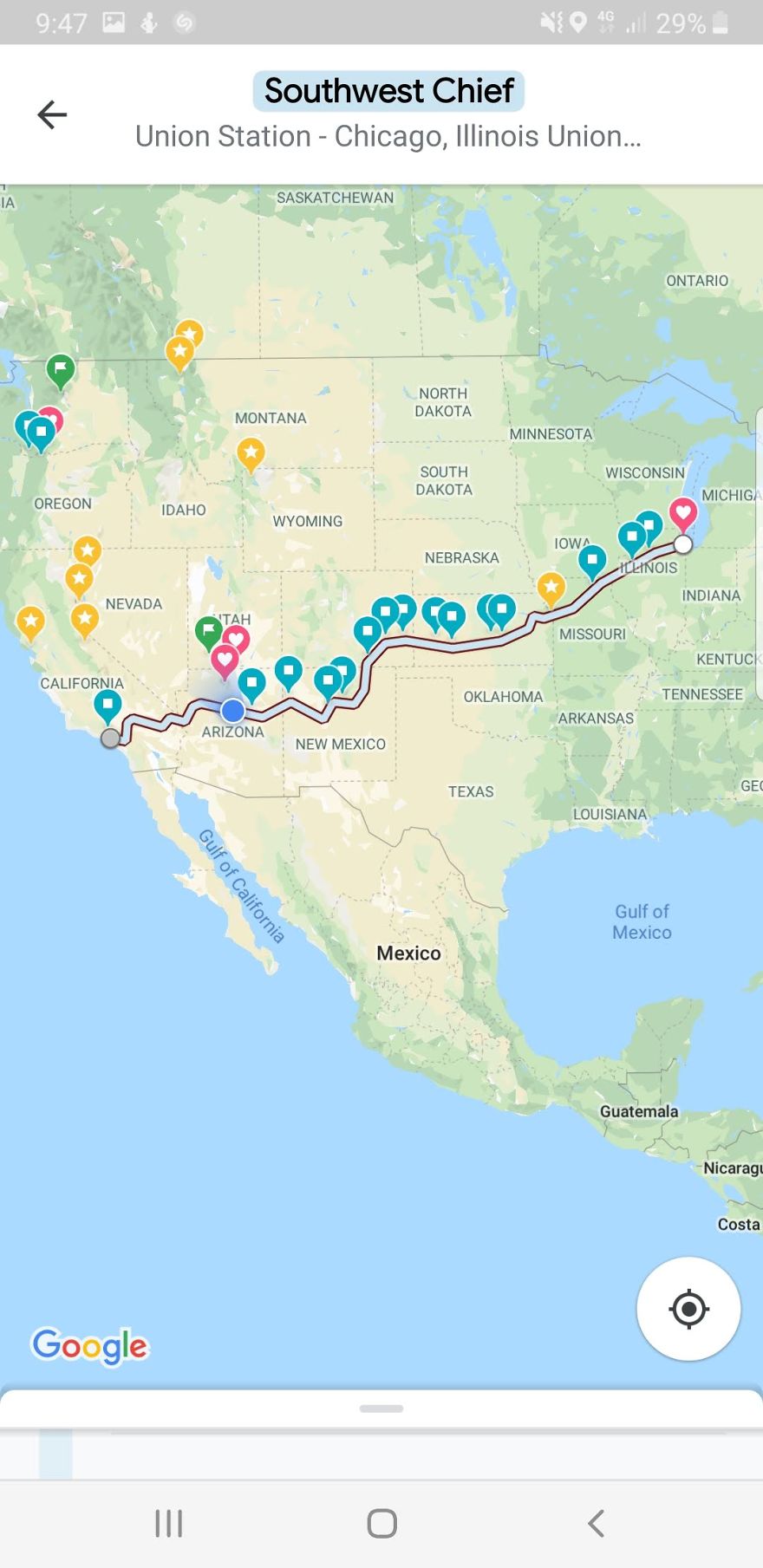 Traveled 52 Hours In An Amtrak
