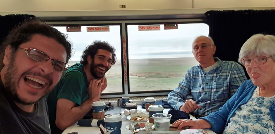 Traveled 52 Hours In An Amtrak