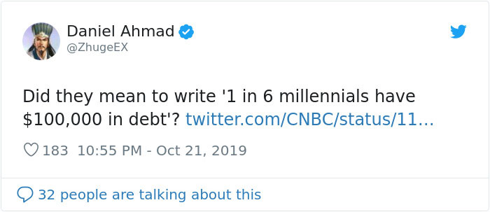 Millennials Are Confused After A Survey Says 1 In 6 Of Them Have $100k Saved Up Millennials Are Confused After A Survey Says 1 In 6 Of Them Have $100k Saved Up