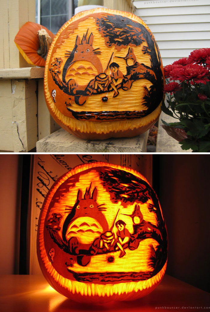 45 Studio Ghibli-Inspired Halloween Pumpkins That People Carved To Pay Tribute To Their Favorite Characters 45 Studio Ghibli-Inspired Halloween Pumpkins That People Carved To Pay Tribute To Their Favorite Characters