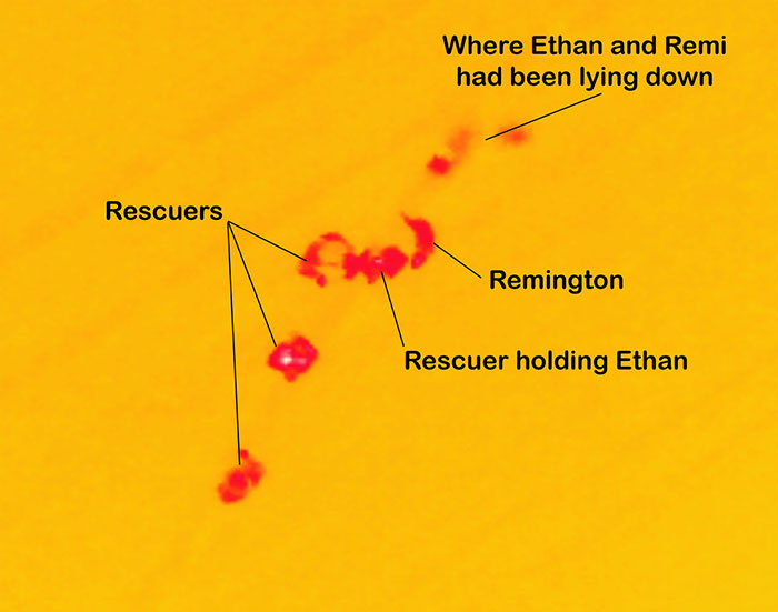 Photographer Finds Missing 6-Year-Old Using A Drone With A Thermal Camera Photographer Finds Missing 6-Year-Old Using A Drone With A Thermal Camera