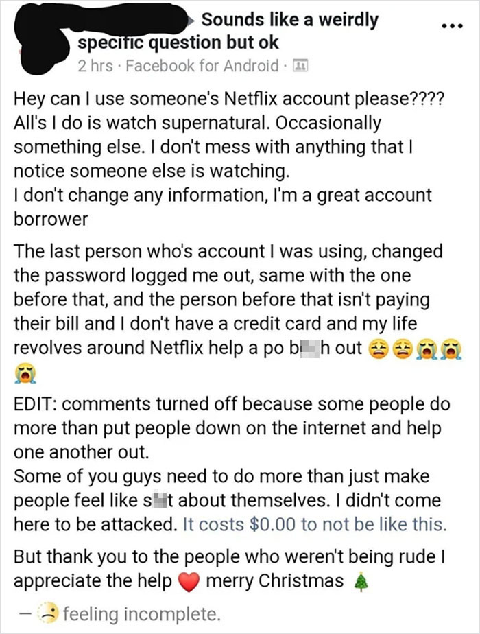 29 ‘Smart’ People Who Thought Paying For Netflix Is Dumb And Tried Leeching It From Someone Else For Free 29 ‘Smart’ People Who Thought Paying For Netflix Is Dumb And Tried Leeching It From Someone Else For Free