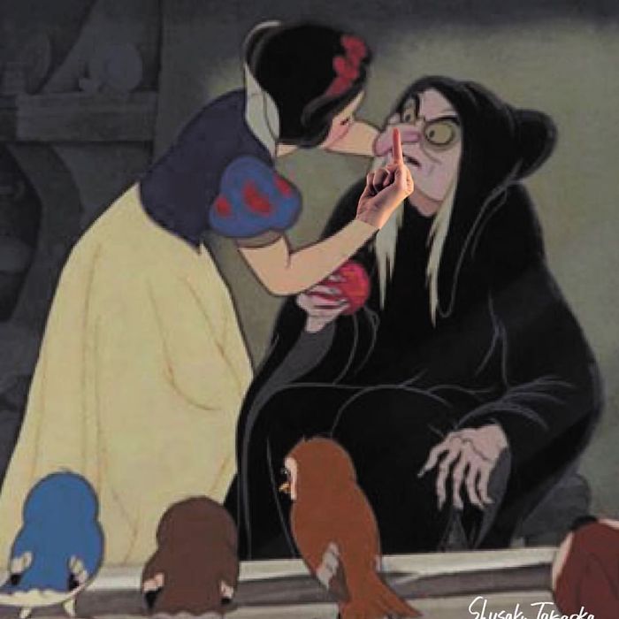Artist Takes Away The Innocence From Disney Characters And Puts Them Into Wrong Scenarios (25 Pics)