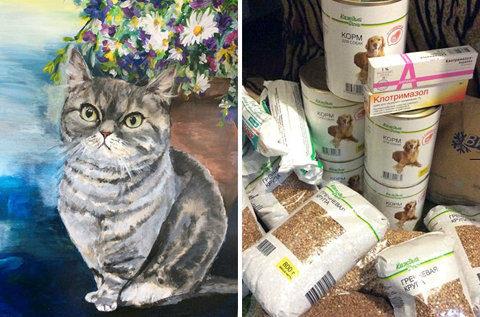 This 9-Year-Old Russian Boy ‘Sells’ His Custom Pet Paintings For Food And Supplies For Shelter Animals This 9-Year-Old Russian Boy ‘Sells’ His Custom Pet Paintings For Food And Supplies For Shelter Animals