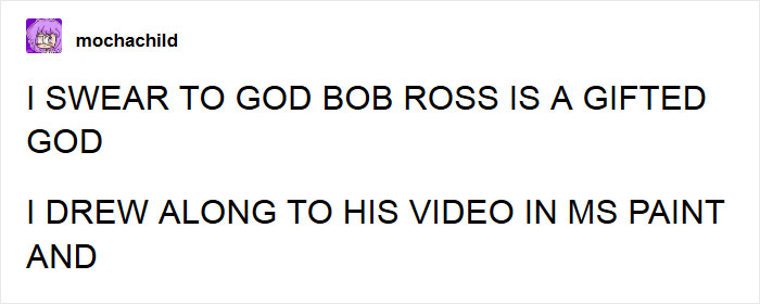 Someone Follows Bob Ross’ Tutorial Video In MS Paint, Gets Absolutely Blown Away By What They Created Someone Follows Bob Ross’ Tutorial Video In MS Paint, Gets Absolutely Blown Away By What They Created