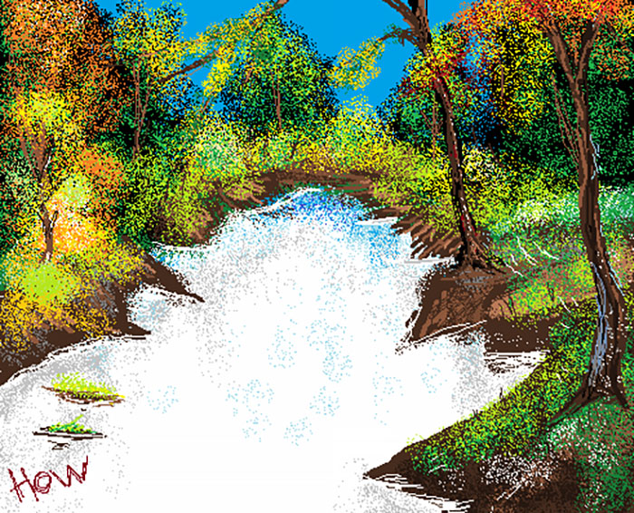 Someone Follows Bob Ross’ Tutorial Video In MS Paint, Gets Absolutely Blown Away By What They Created Someone Follows Bob Ross’ Tutorial Video In MS Paint, Gets Absolutely Blown Away By What They Created