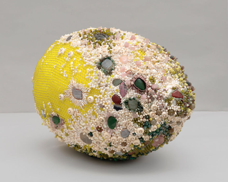 These Moldy Fruits Are Actually Sculptures Made Of Gemstones These Moldy Fruits Are Actually Sculptures Made Of Gemstones