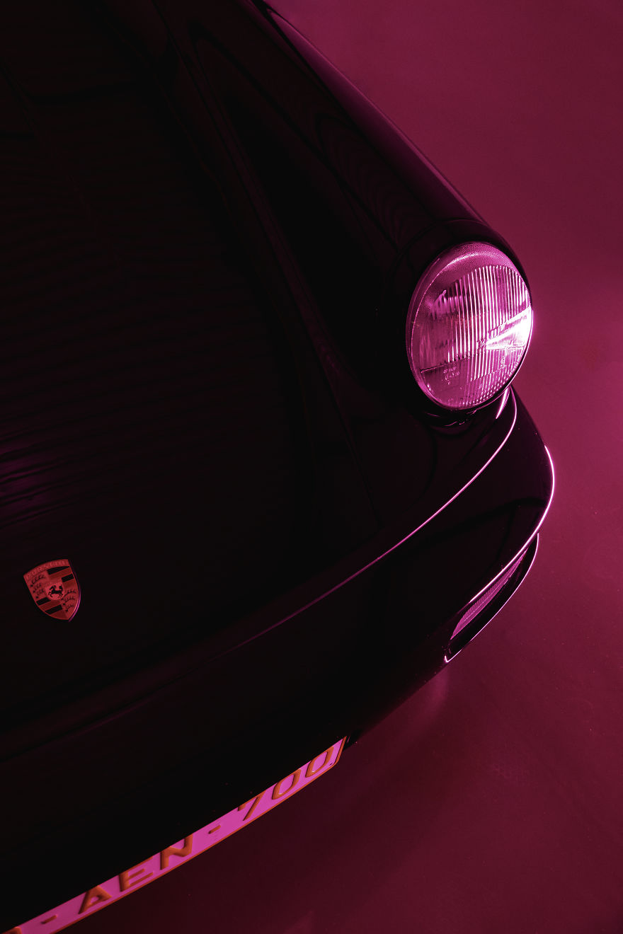 Neon Porsche Shoot Inspired By ‘Drive’ Neon Porsche Shoot Inspired By ‘Drive’